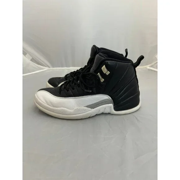 Air jordan 12 retro playoff 2022 black white mens shoes size 8 CT8013 006